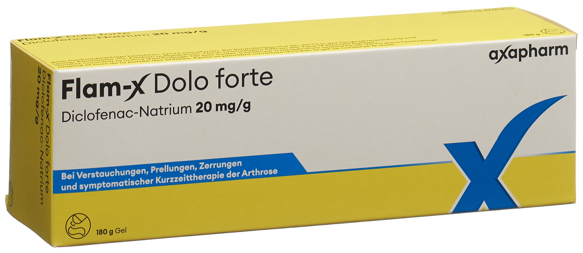 Flam-X Dolo forte, 180 g gel