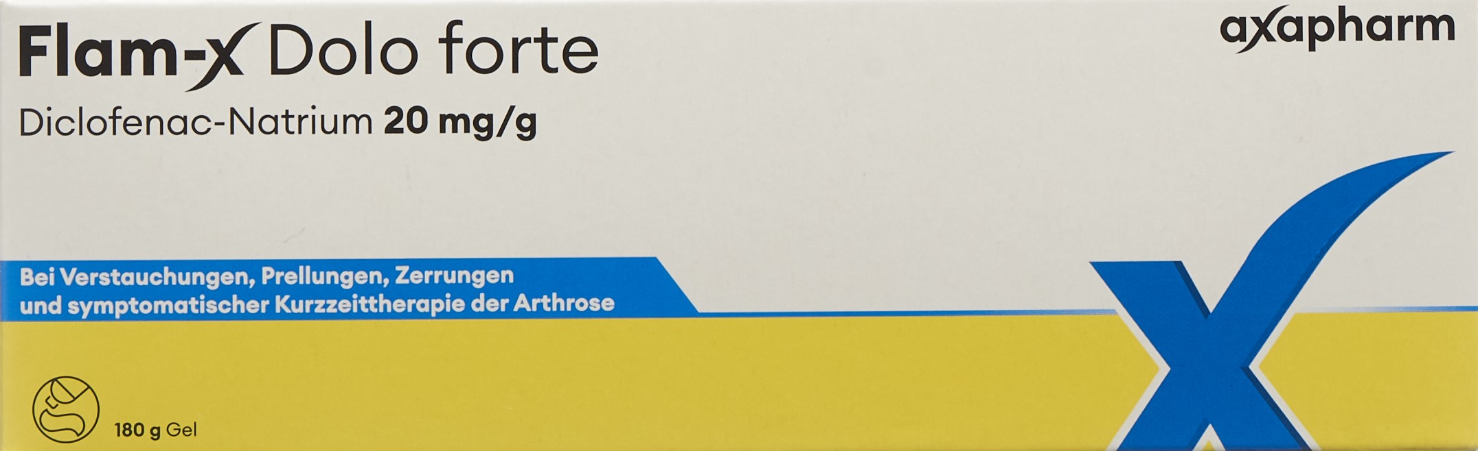 Flam-X Dolo forte, 180 g gel