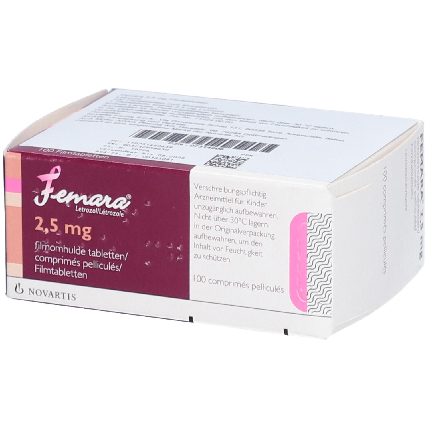 FEMARA 2.5 mg, Filmtabletten
