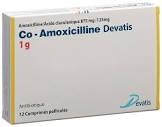 Co-Amoxicillin Devatis 625 mg, Filmtabletten