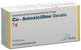 Co-Amoxicillin Devatis 625 mg, Filmtabletten