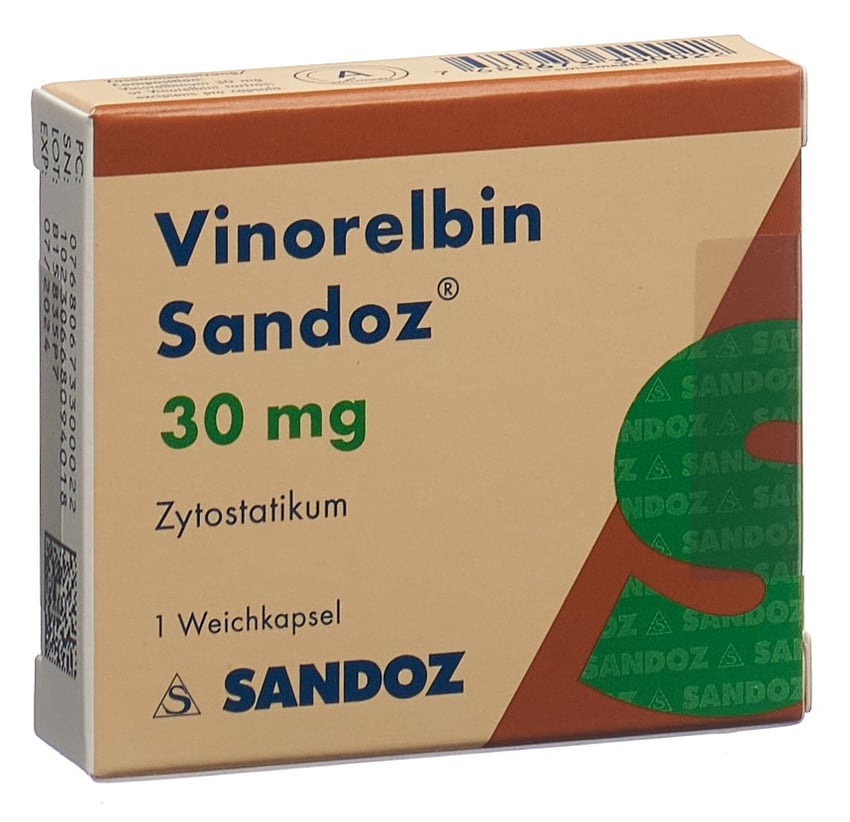 VINORELBIN Sandoz caps moll 20 mg