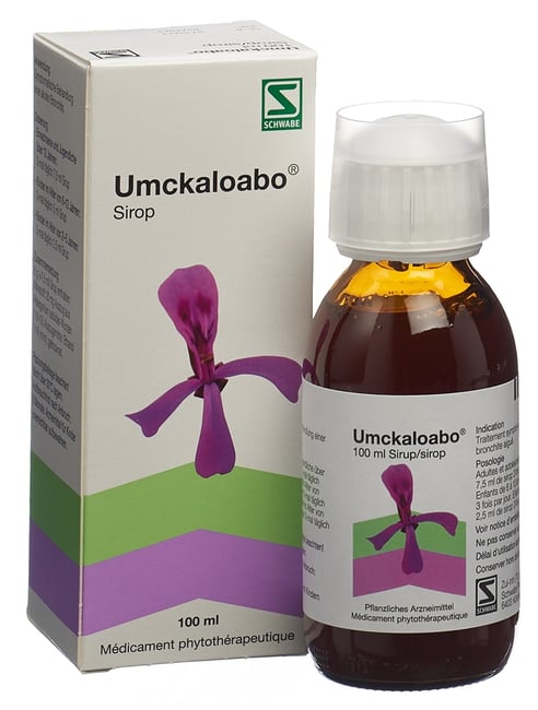 Umckaloabo, Sirup
