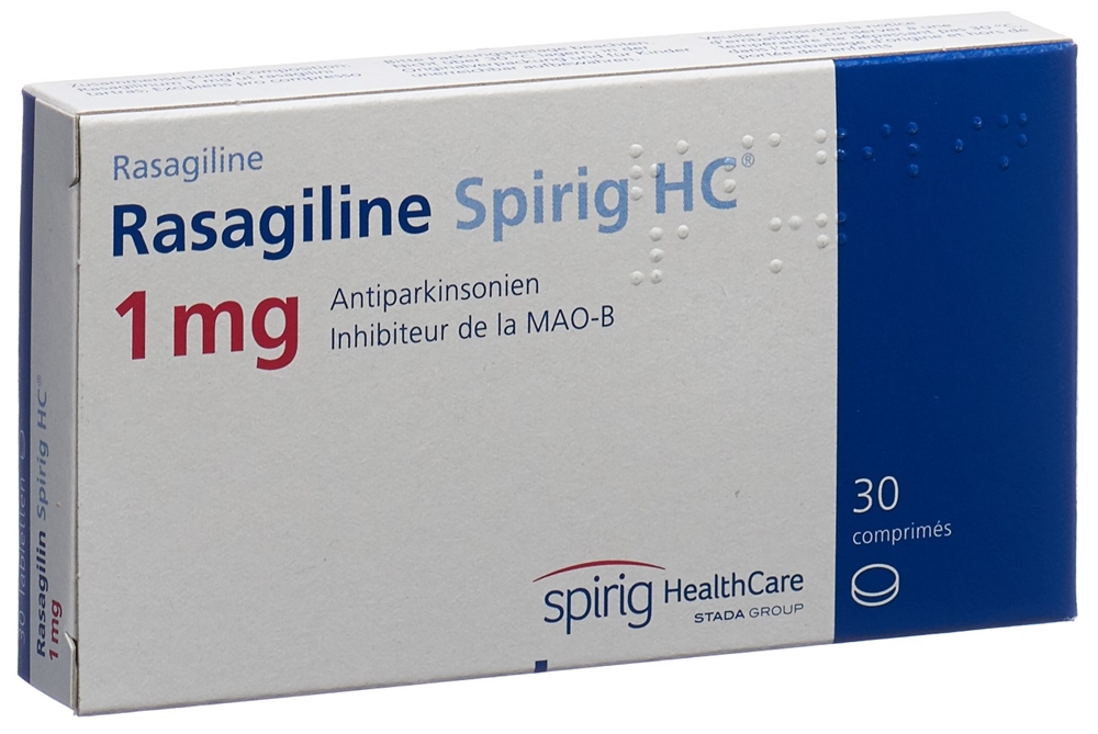 RASAGILINE Spirig HC cpr 1 mg 30 pce