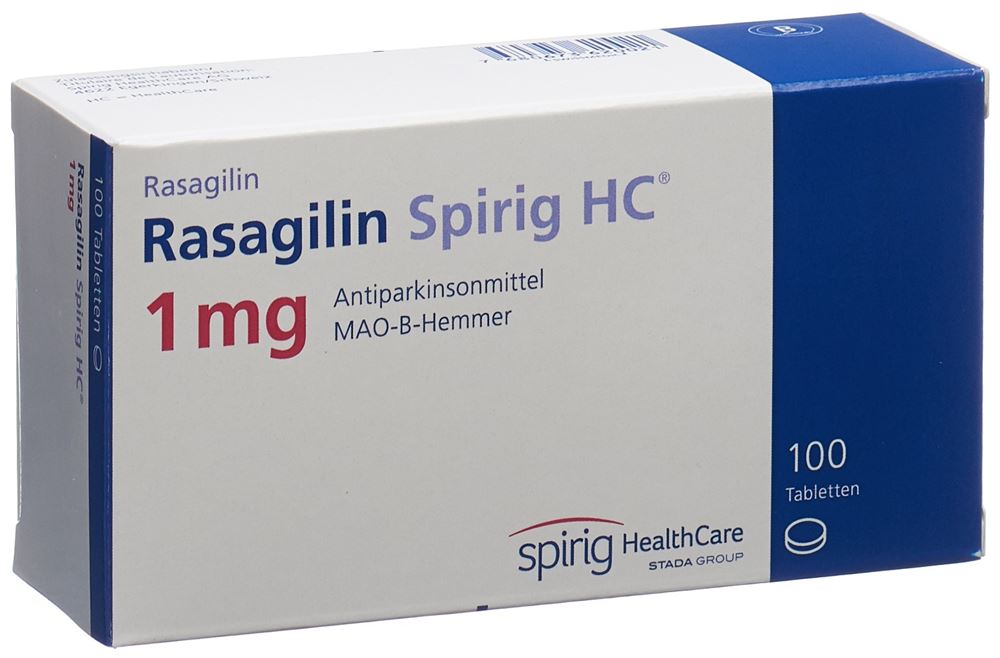 RASAGILINE Spirig HC cpr 1 mg 100 pce