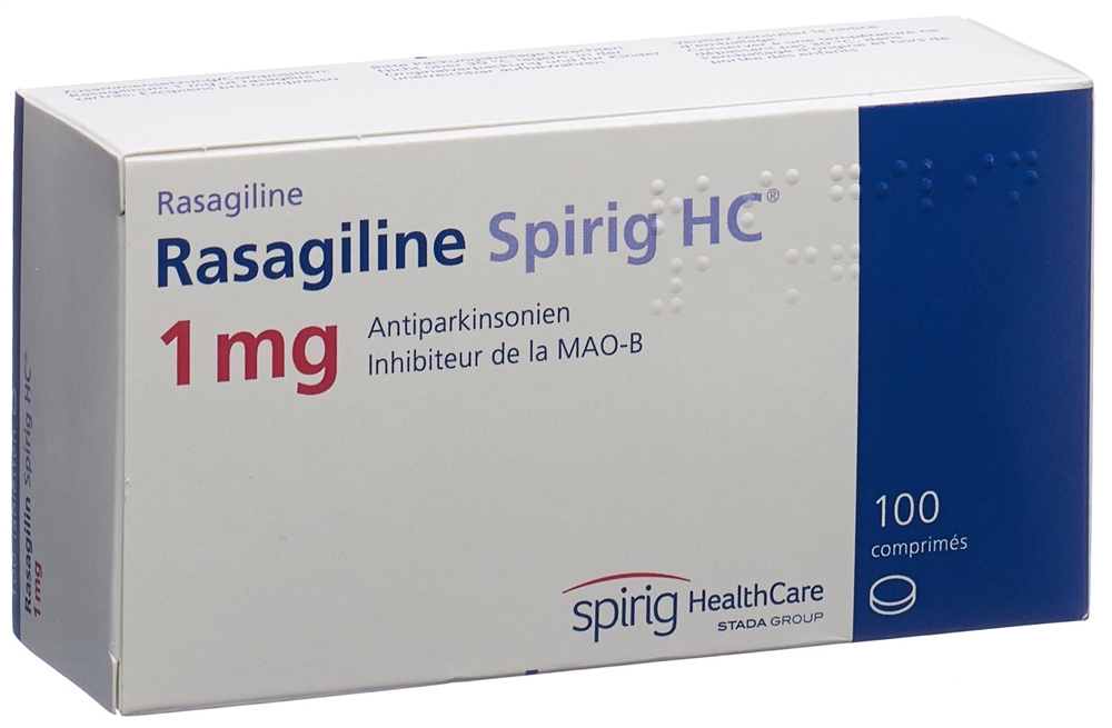 RASAGILINE Spirig HC cpr 1 mg 100 pce
