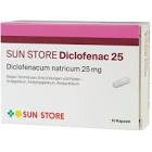 SUN STORE Diclofenac 25, Kapseln