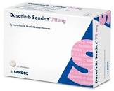 DASATINIB Sandoz cpr pell 20 mg 60 pce