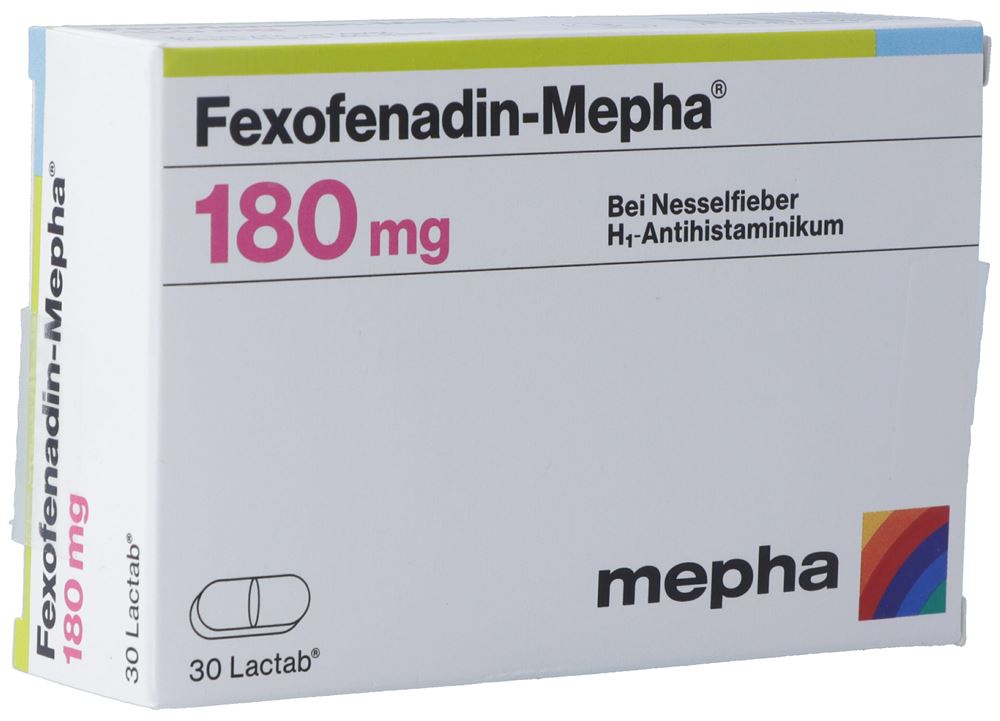 Fexofenadin-Mepha 180 mg, Filmtabletten