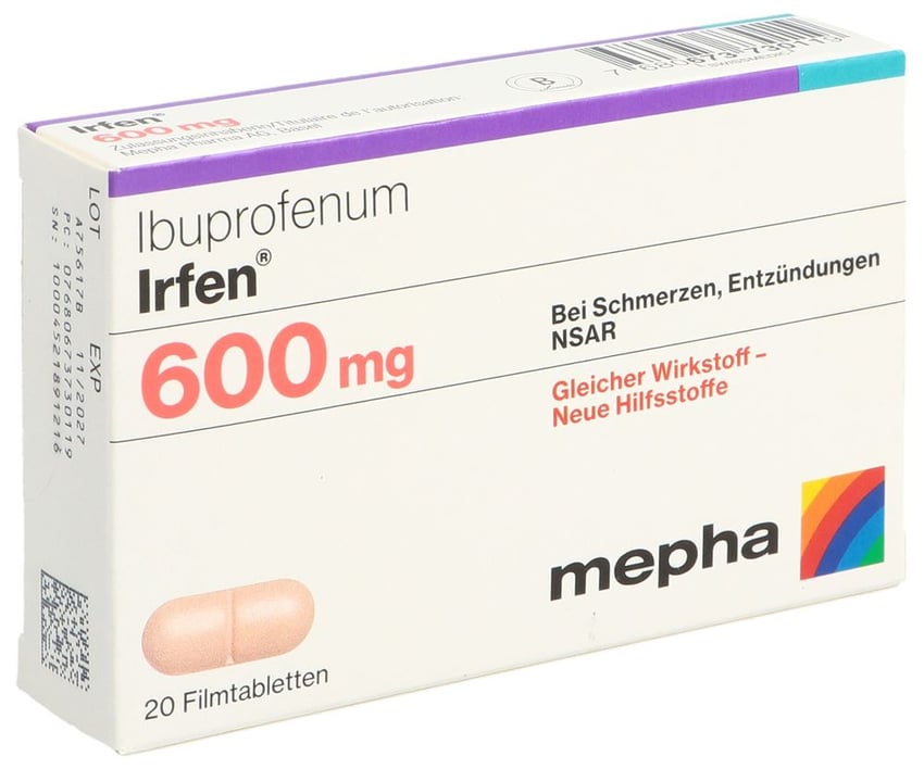 Irfen 400 mg, Filmtabletten