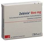 Zebinix 800 mg, comprimés