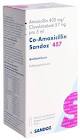 CO-AMOXICILLINE Devatis pdr 457 mg p susp 70 ml