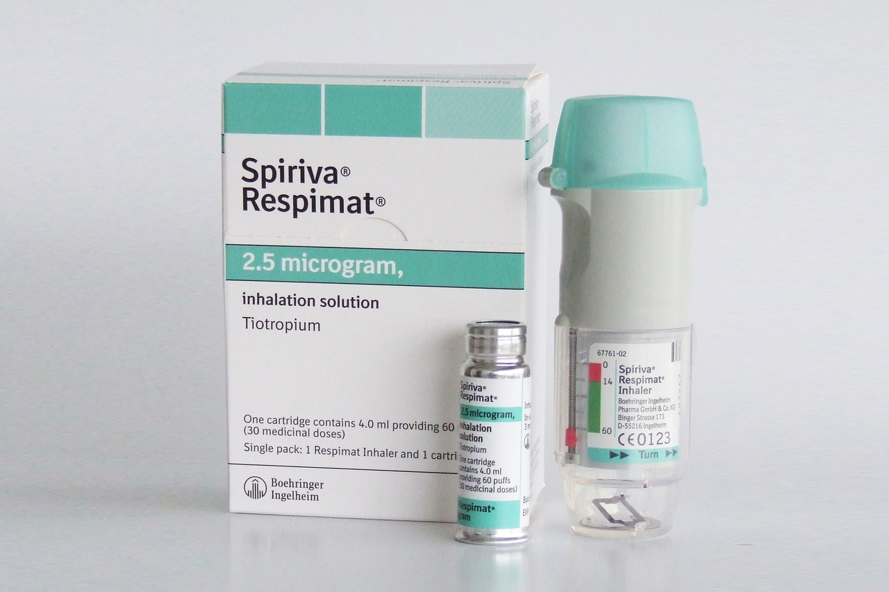 Spiriva Respimat 2.5 mcg, Lösung zur Inhalation (wiederverwendbar)