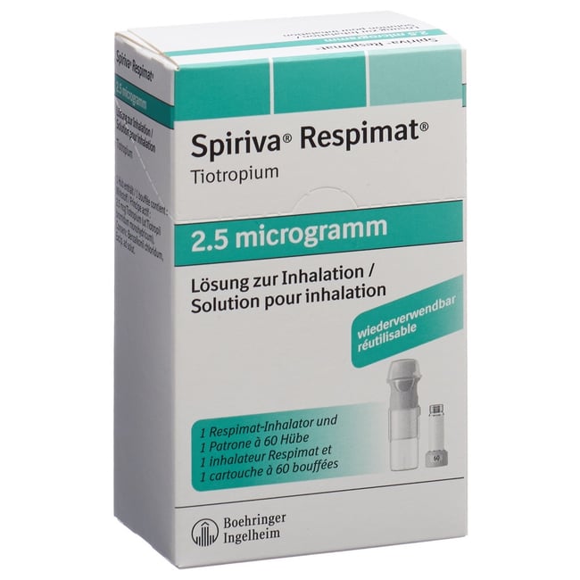 Striverdi Respimat 2.5 mcg, Lösung zur Inhalation (wiederverwendbar)