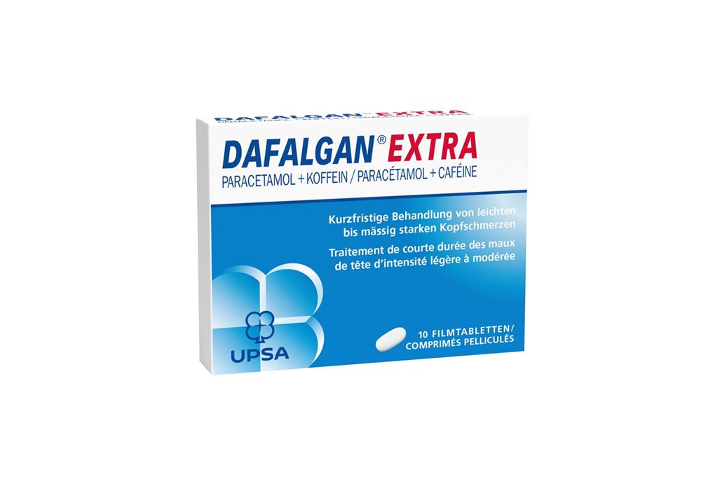 DAFALGAN EXTRA cpr pell 500/65 mg 10 pce
