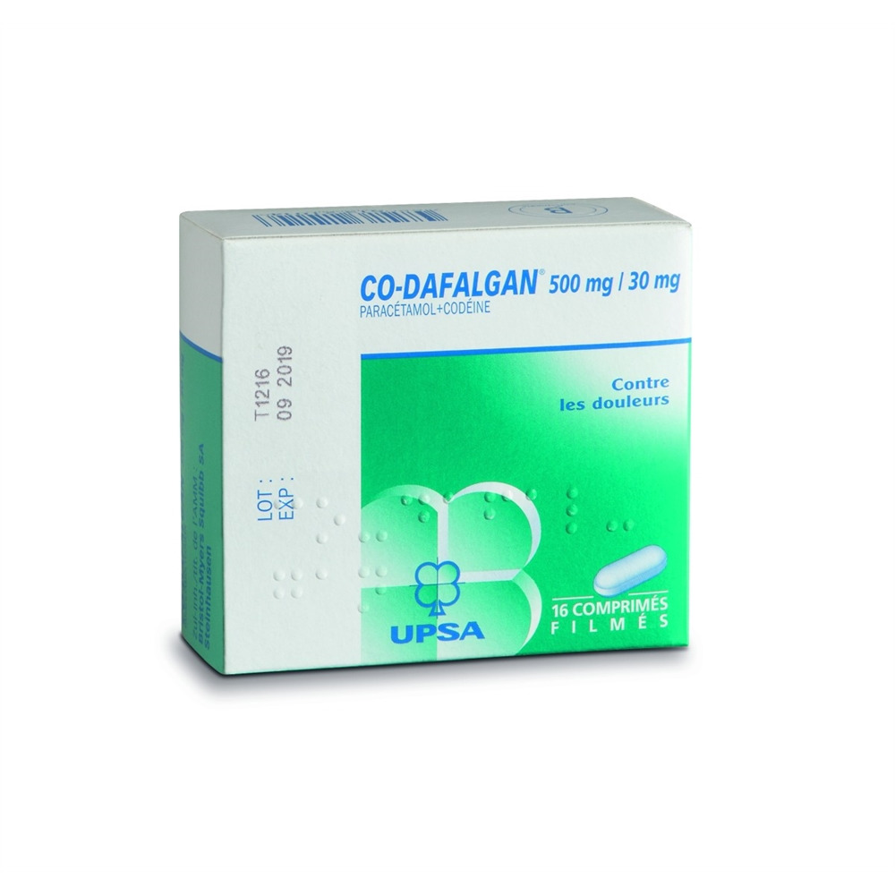 Dafalgan Extra 500 mg / 65 mg, Filmtabletten