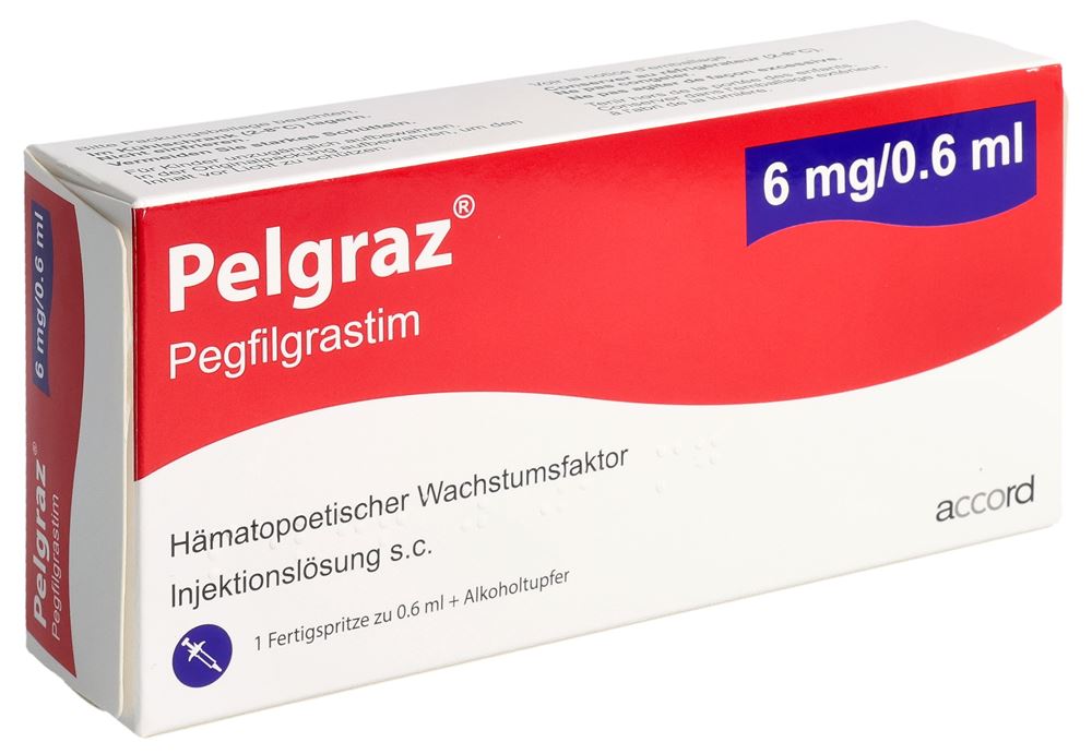 PELGRAZ 6 mg/ 0.6 ml sol inj sér prérempl 1 pce