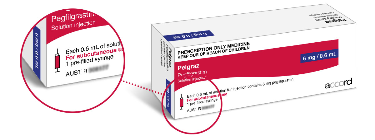 Pelgraz 6 mg/ 0.6 ml, Injektionslösung in einer Fertigspritze