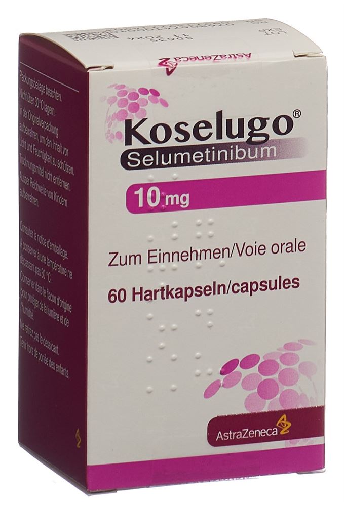 KOSELUGO caps 10 mg bte 60 pce