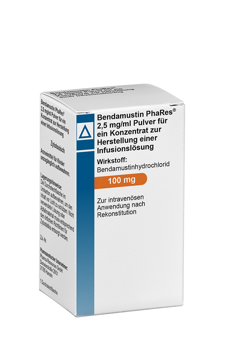 Bendamustin Sandoz 100 mg, Pulver für ein Konzentrat zur Herstellung einer Infusionslösung