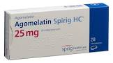 AGOMELATINE Spirig HC cpr pell 25 mg 28 pce