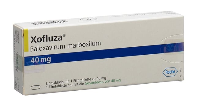 Xofluza 40 mg, Filmtabletten
