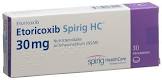 ETORICOXIBE Spirig HC cpr pell 30 mg 30 pce