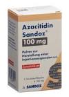 AZACITIDINE Sandoz subst sèche 100 mg flac