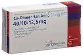 CO-OLMESARTAN AMLO Spirig HC 40/10/12.5mg 30 pce
