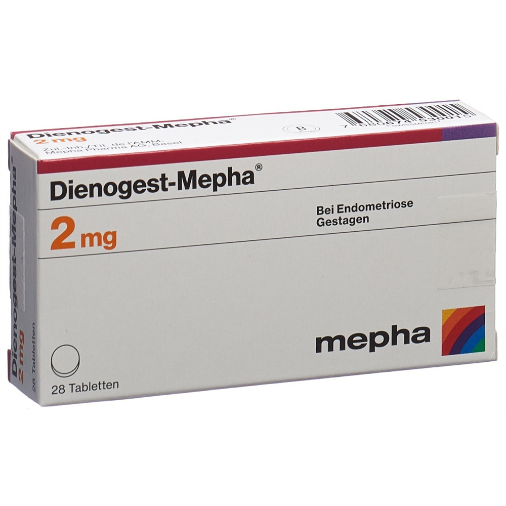 DIENOGEST Mepha cpr 2 mg 28 pce