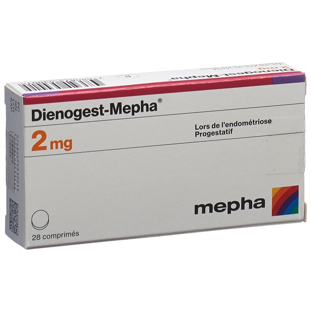 DIENOGEST Mepha cpr 2 mg 28 pce