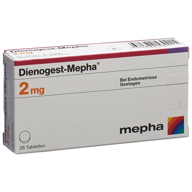 Dienogest-Mepha 2 mg, Tabletten