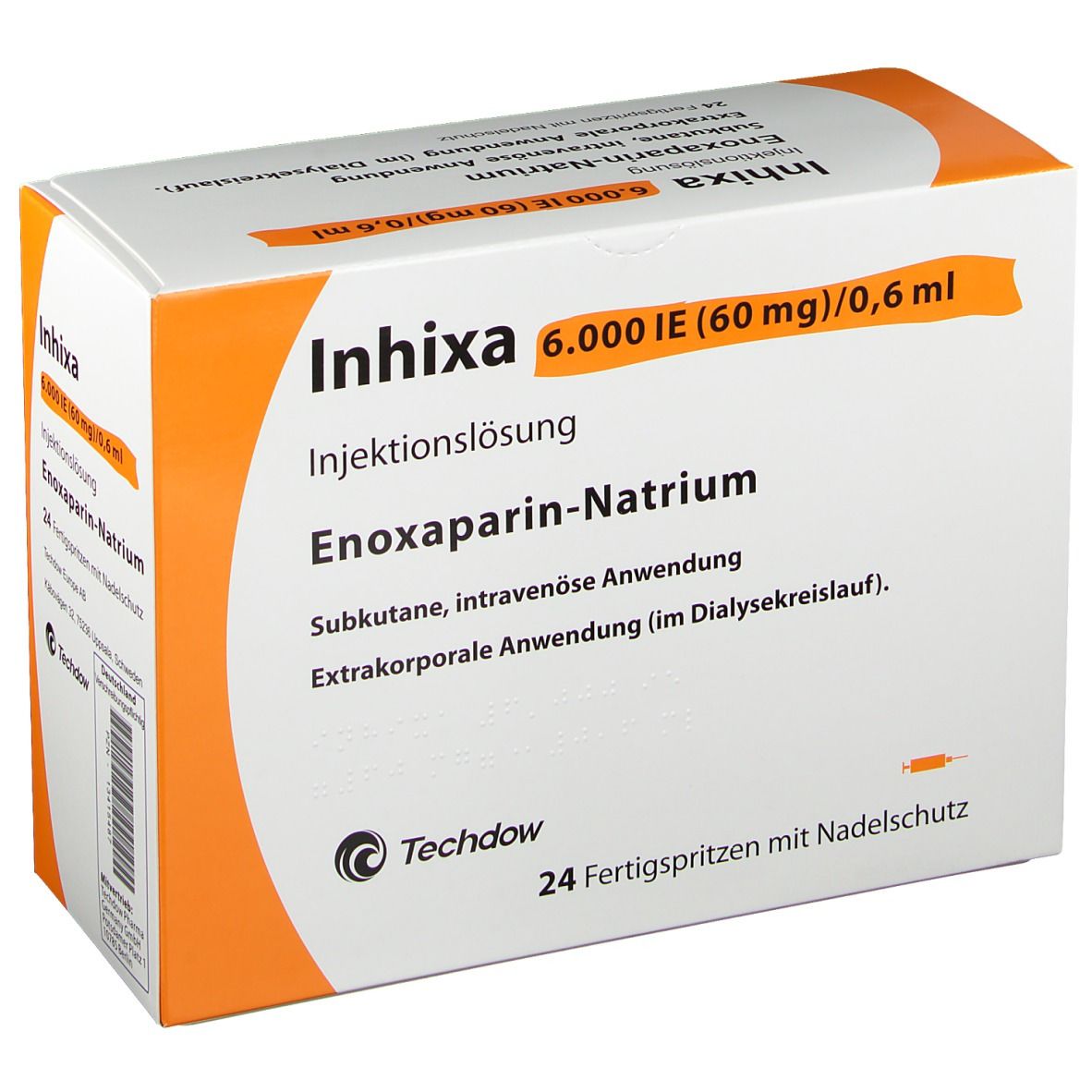 Inhixa 6000 IE (60 mg), Injektionslösung