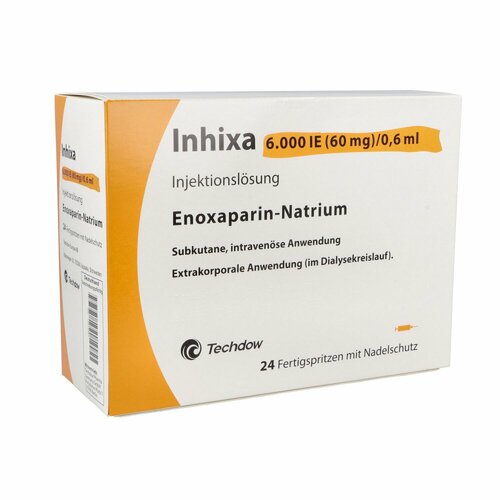 INHIXA sol inj 60 mg/0.6ml 10 ser pré 0.6 ml