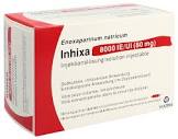 Inhixa 8000 IE (80 mg), Injektionslösung