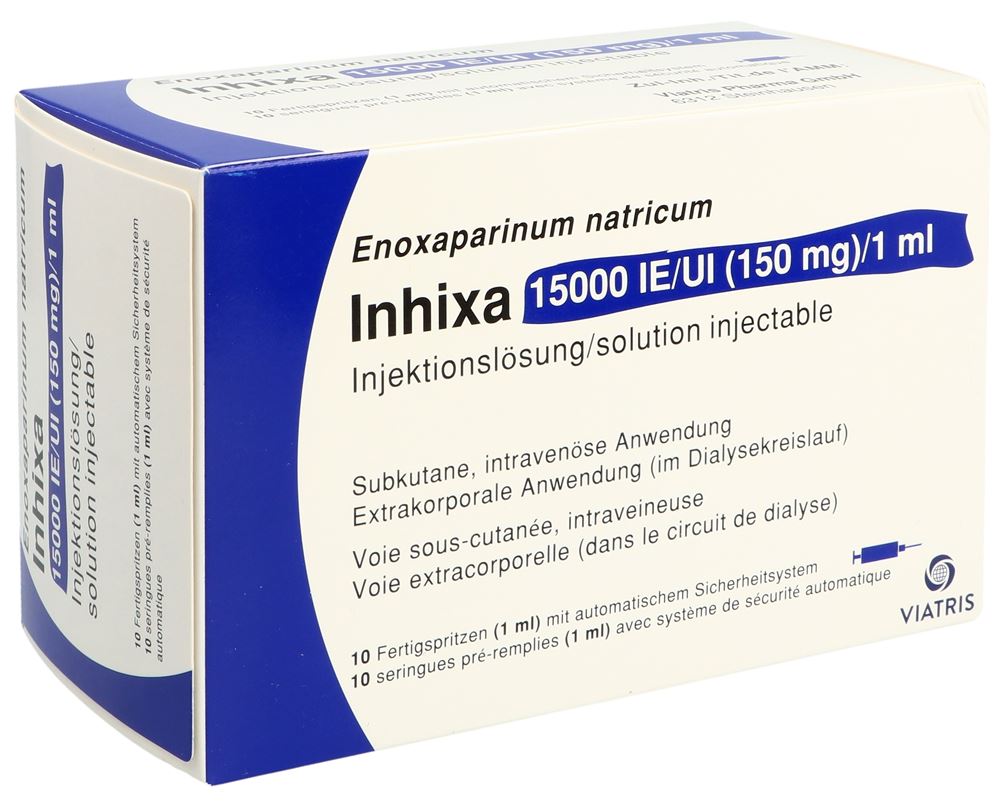 Inhixa 12000 IE (120 mg), Injektionslösung