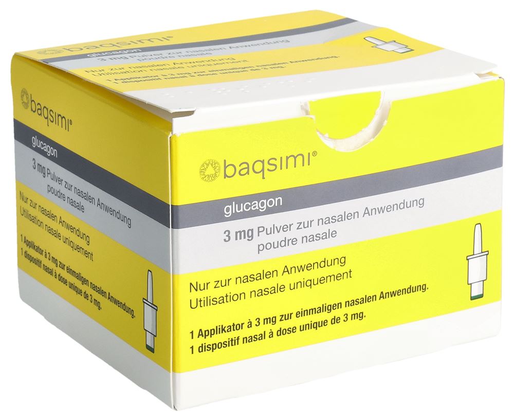 BAQSIMI 3 mg pdr appl nasale