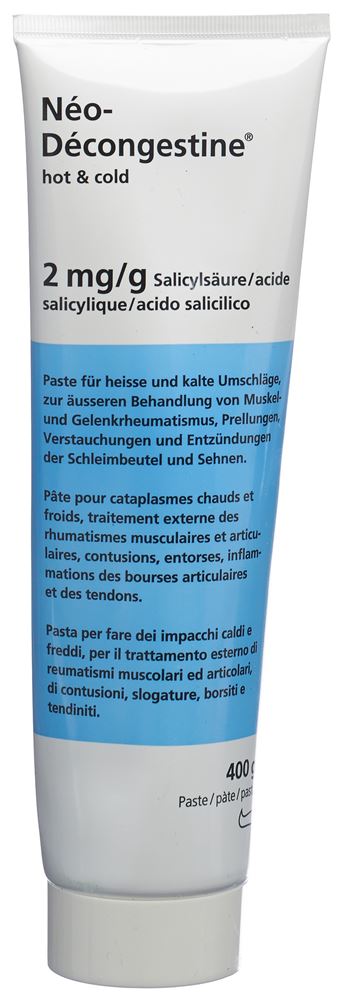 NEO DECONGESTINE hot & cold pâte tb 400 g
