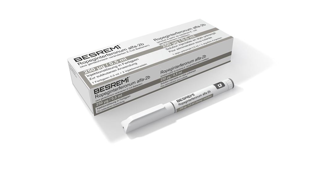BESREMI sol inj 250 µg/0.5 ml 1 stylo pré 0.5 ml