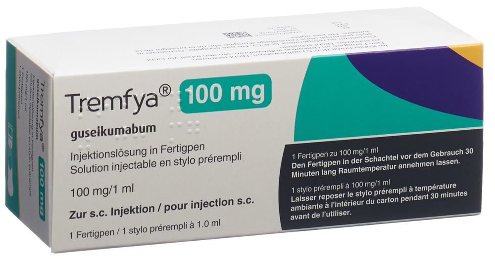 TREMFYA sol inj 100 mg/ml stylo pré 1 ml