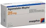 AGOMELATIN Mepha cpr pell 25 mg 98 pce