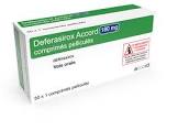 DEFERASIROX Accord cpr pell 180 mg 90 pce