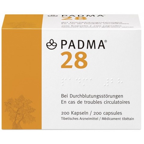 Padma 28 N, Hartkapseln