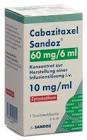 CABAZITAXEL Sandoz sol perf 60 mg/6ml flac