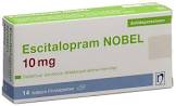 Escitalopram NOBEL 10 mg, Filmtabletten