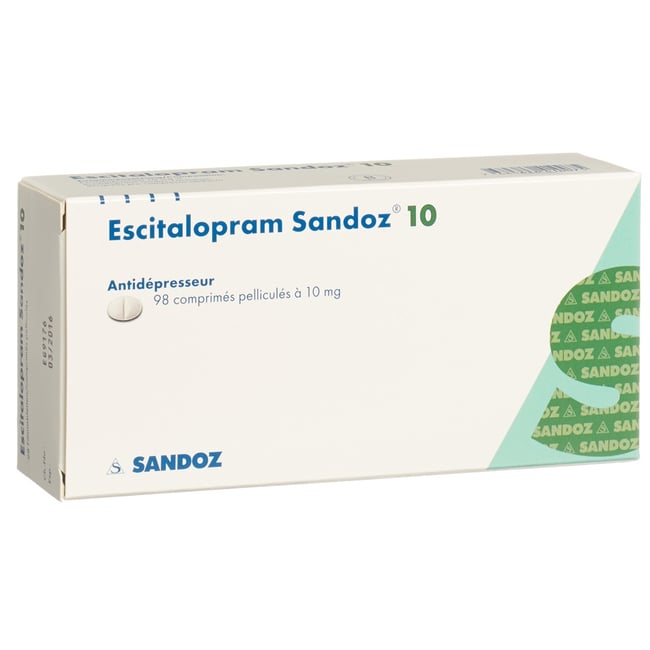 Escitalopram NOBEL 10 mg, Filmtabletten