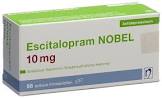 Escitalopram NOBEL 10 mg, Filmtabletten