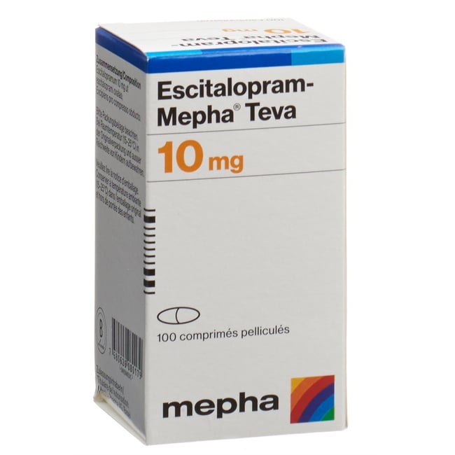 Escitalopram NOBEL 10 mg, Filmtabletten