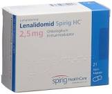 Lenalidomid Spirig HC 2.5 mg, Hartkapseln