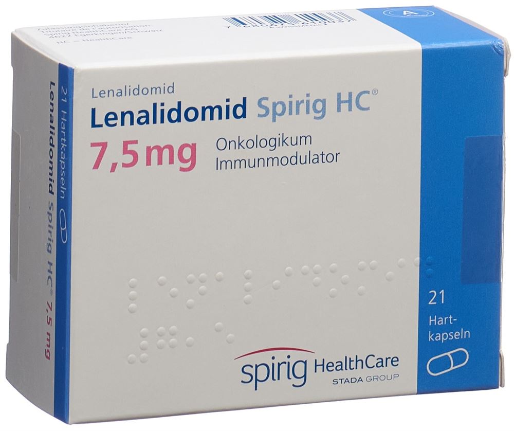 LENALIDOMIDE Spirig HC caps 7.5 mg 21 pce
